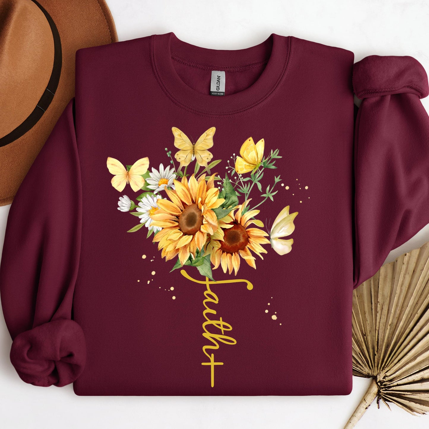 Faith Sunflower Butterfly 04