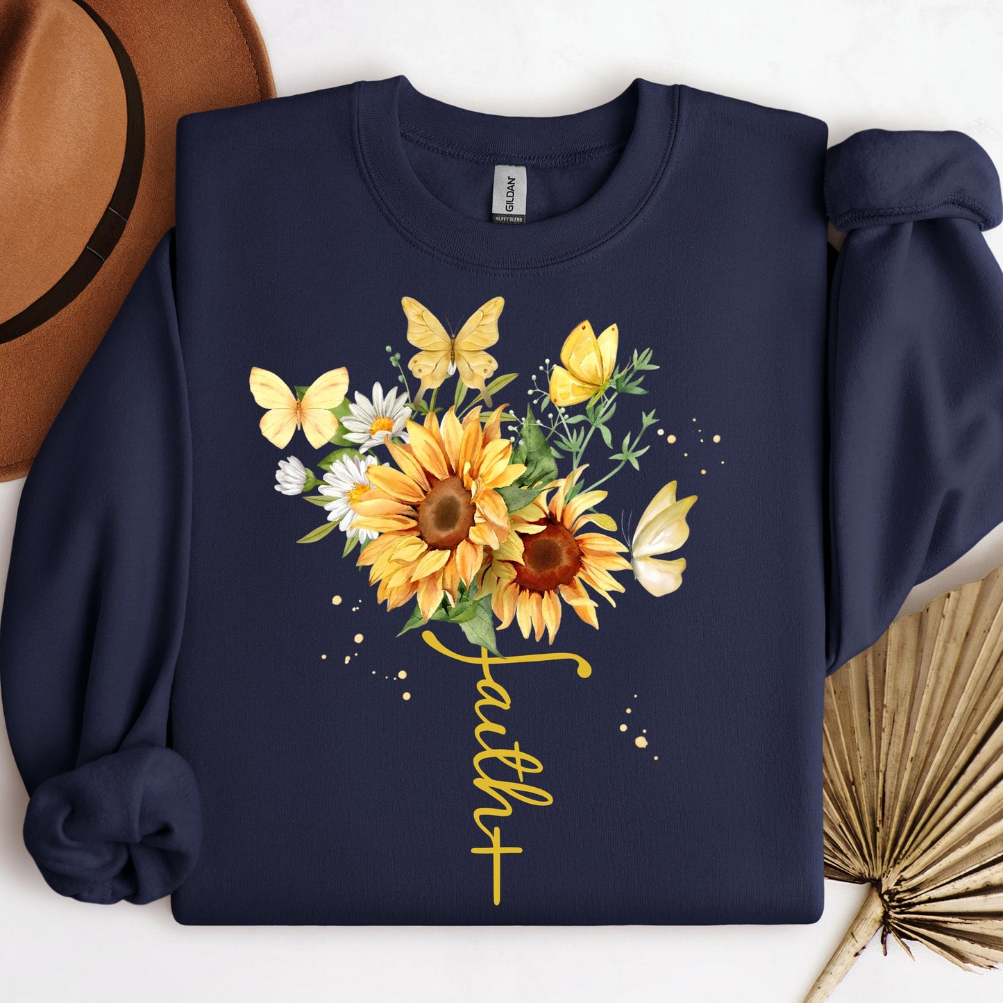 Faith Sunflower Butterfly 04