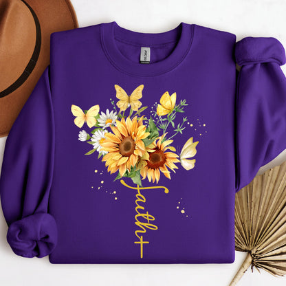 Faith Sunflower Butterfly 04