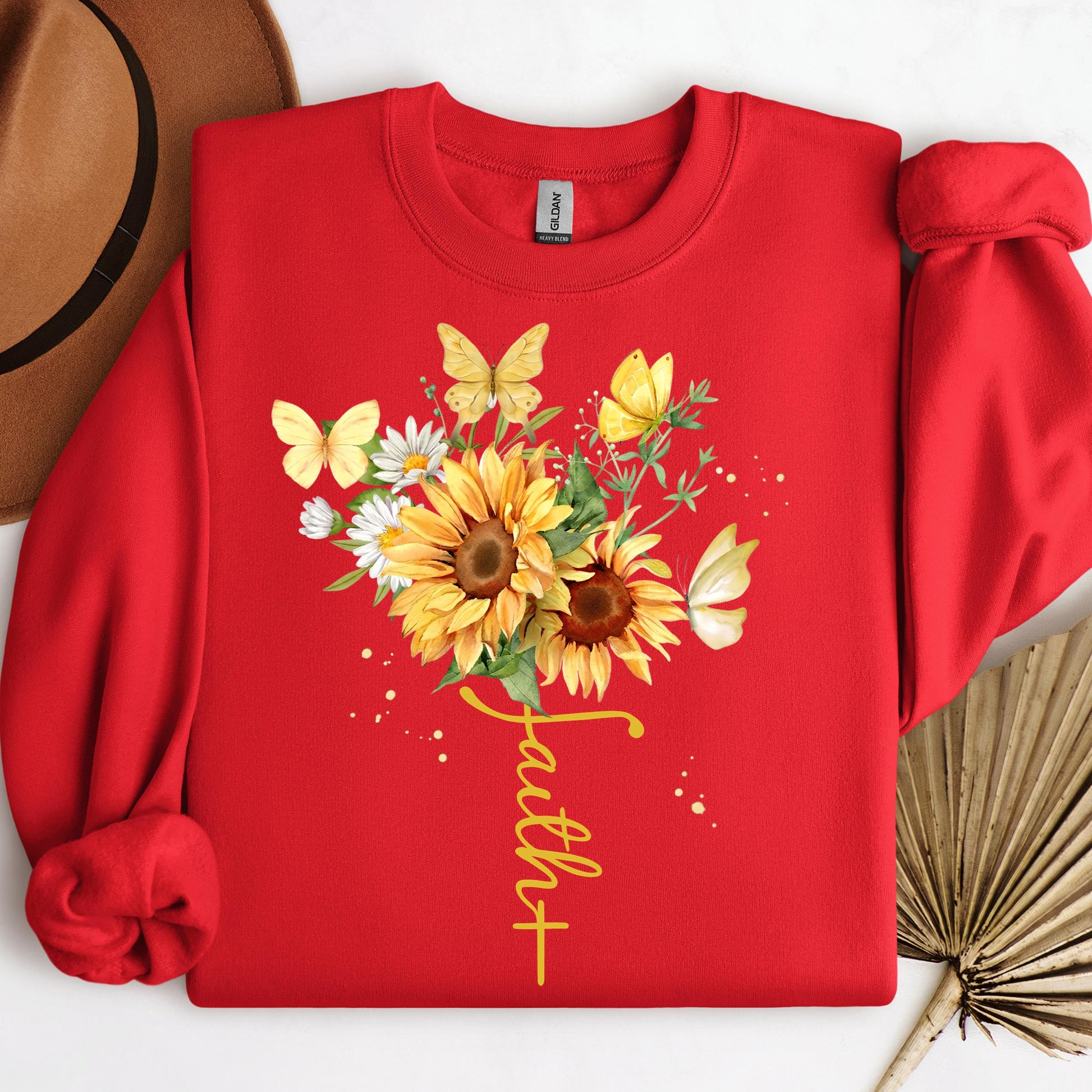Faith Sunflower Butterfly 04