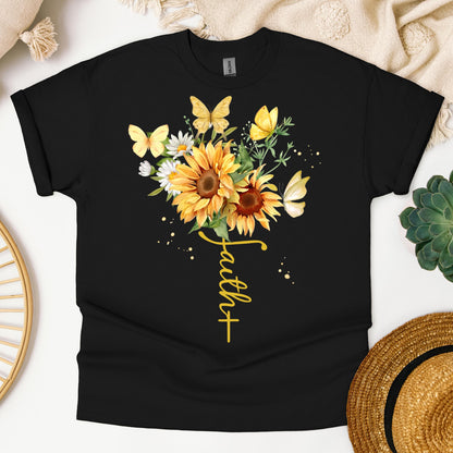 Faith Sunflower Butterfly 04