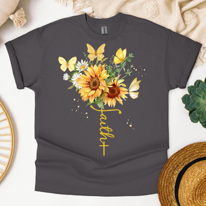 Faith Sunflower Butterfly 04