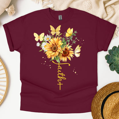 Faith Sunflower Butterfly 04