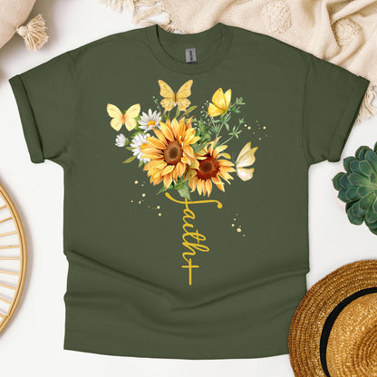 Faith Sunflower Butterfly 04