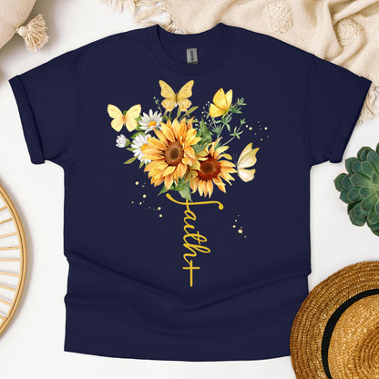 Faith Sunflower Butterfly 04