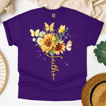 Faith Sunflower Butterfly 04