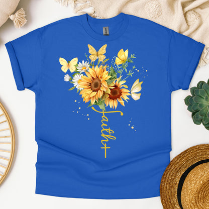 Faith Sunflower Butterfly 04