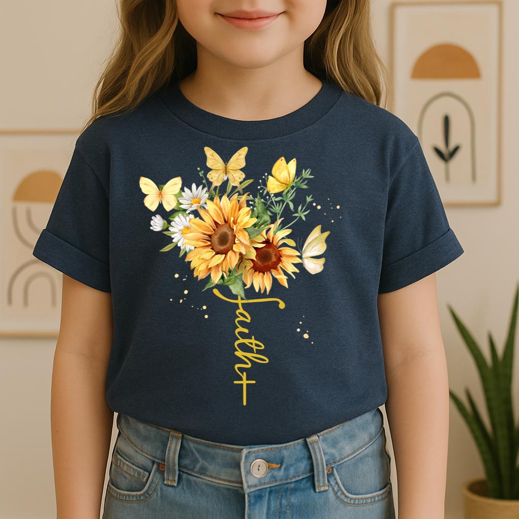 Faith Sunflower Butterfly 04