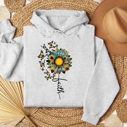 Faith Sunflower Butterfly 05
