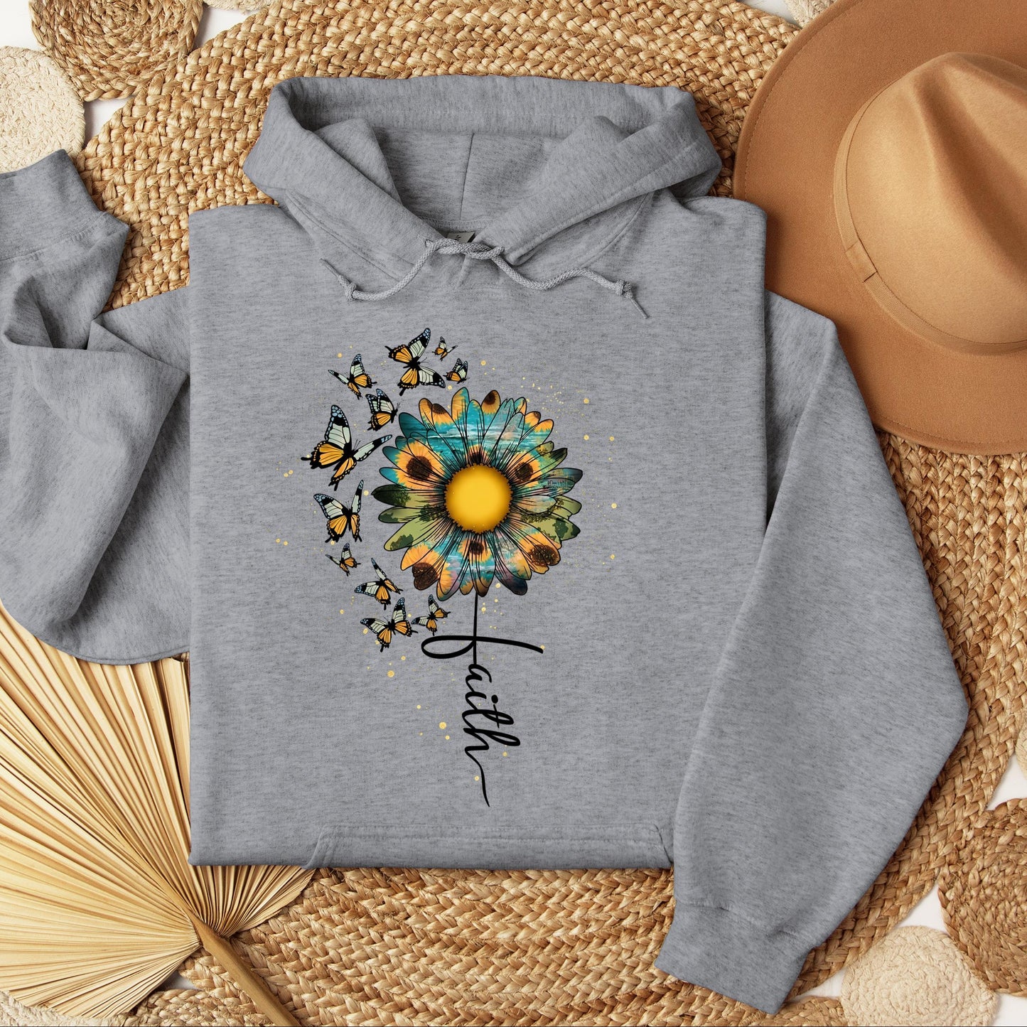 Faith Sunflower Butterfly 05