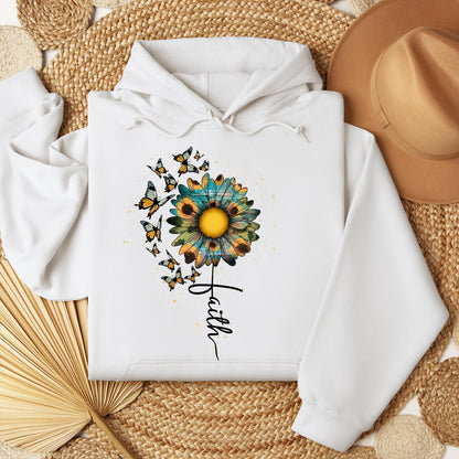 Faith Sunflower Butterfly 05