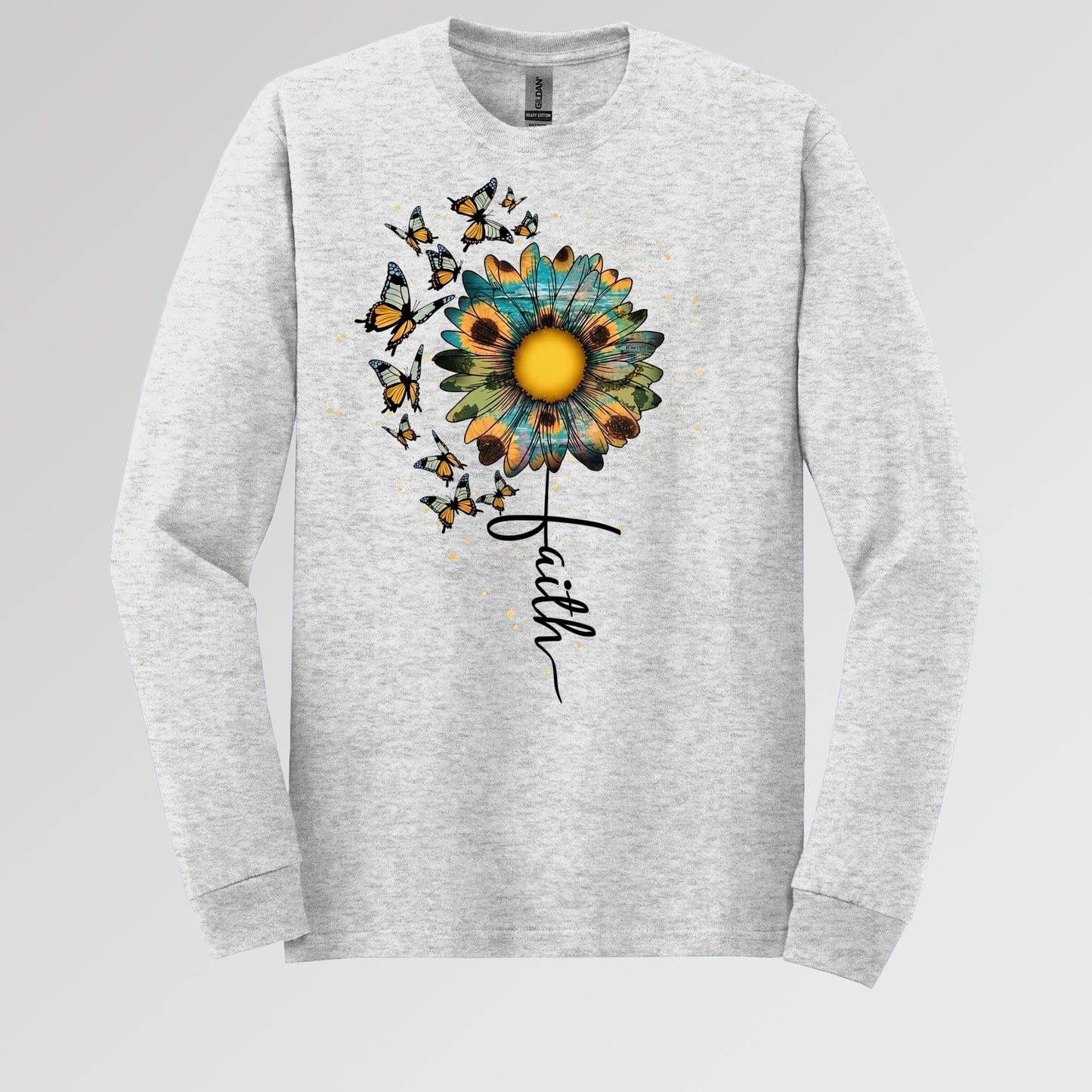 Faith Sunflower Butterfly 05