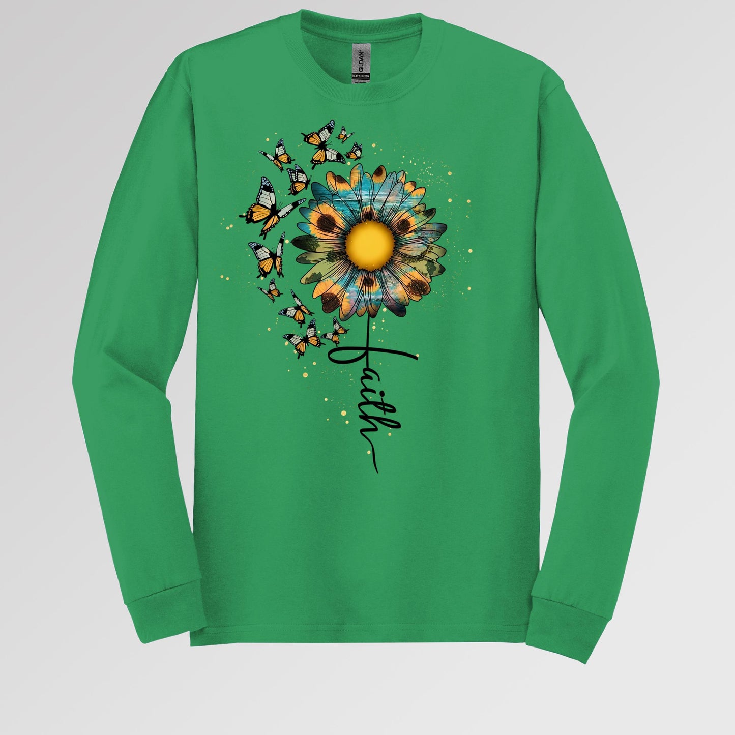 Faith Sunflower Butterfly 05
