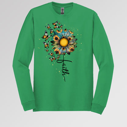 Faith Sunflower Butterfly 05
