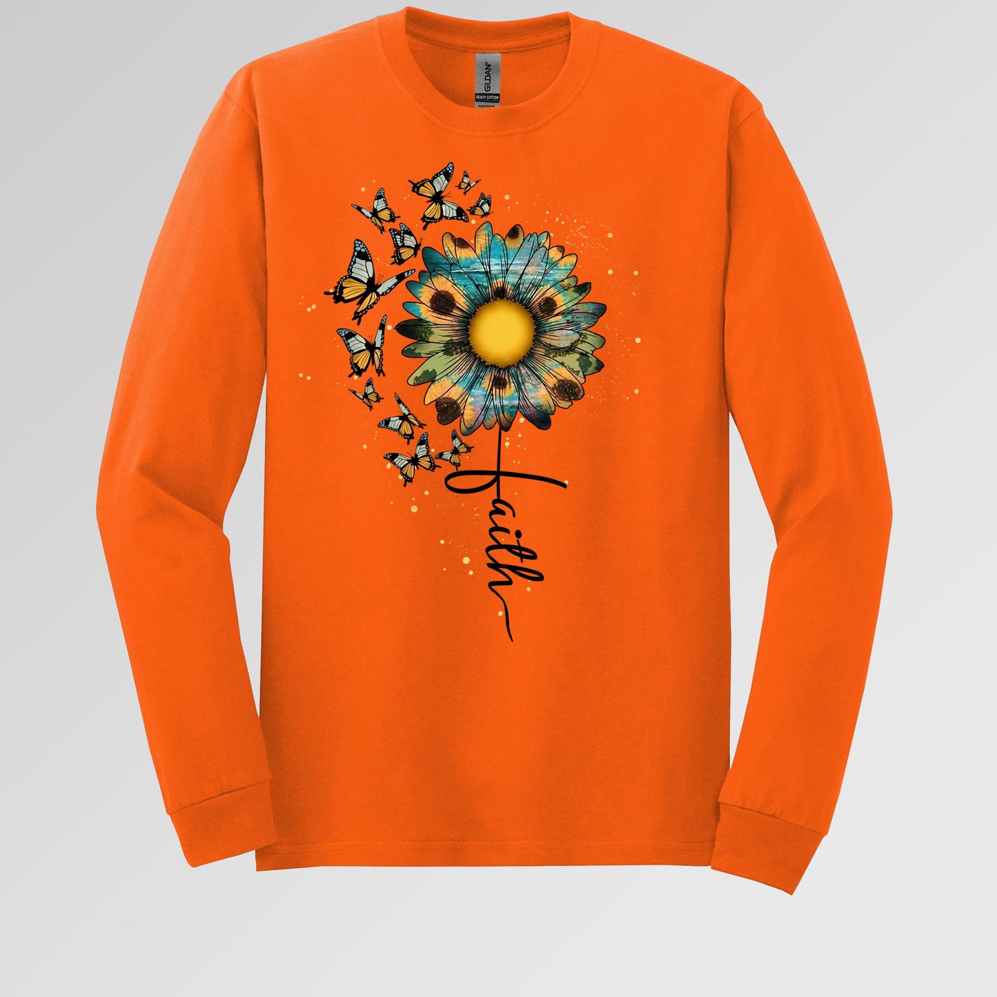 Faith Sunflower Butterfly 05