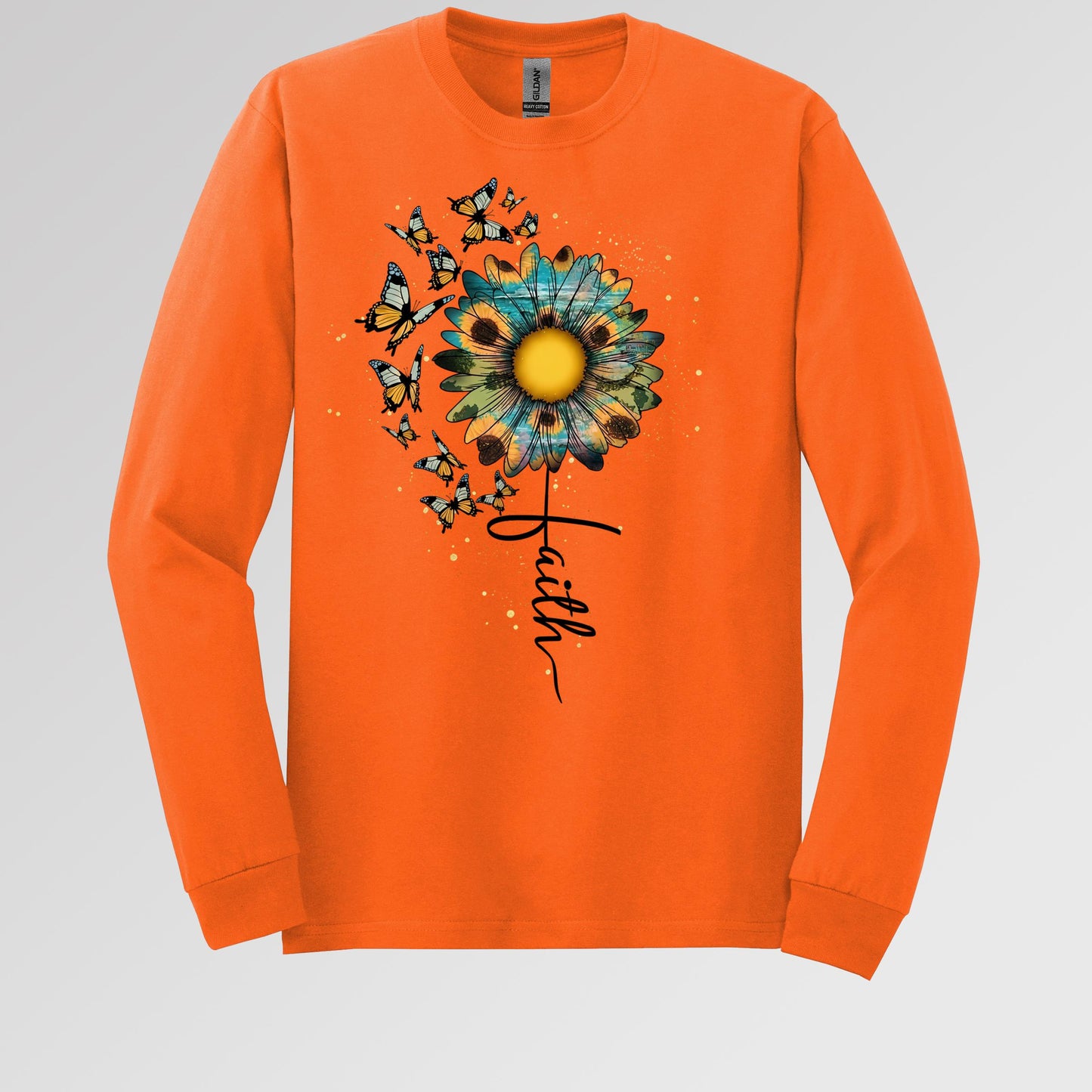 Faith Sunflower Butterfly 05