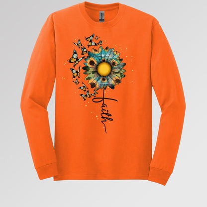 Faith Sunflower Butterfly 05