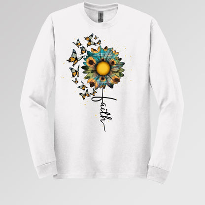 Faith Sunflower Butterfly 05