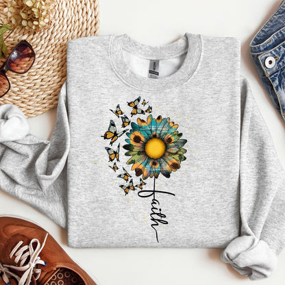 Faith Sunflower Butterfly 05