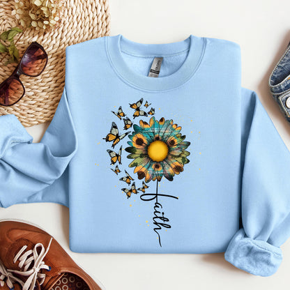Faith Sunflower Butterfly 05