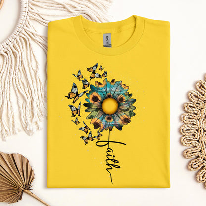 Faith Sunflower Butterfly 05