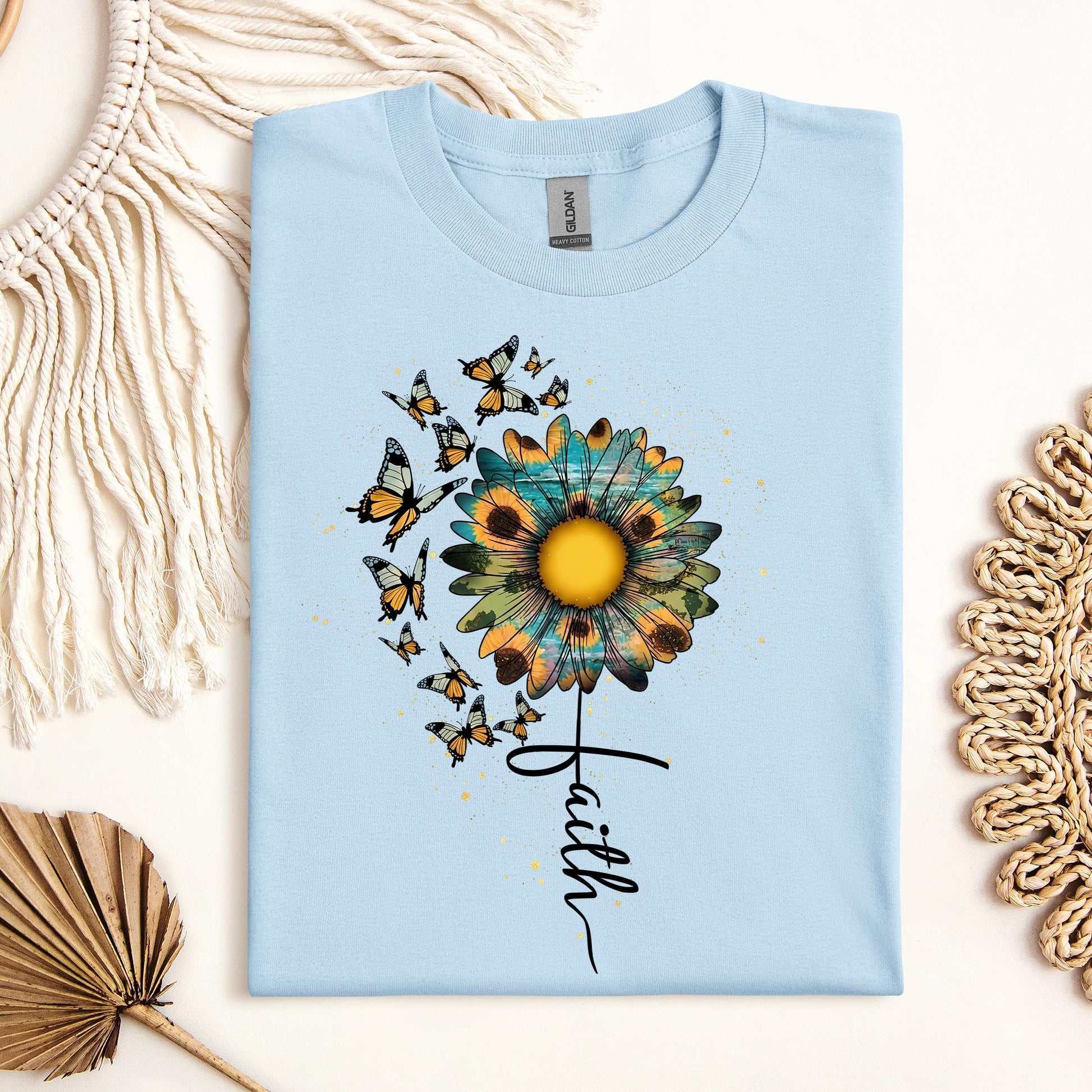 Faith Sunflower Butterfly 05