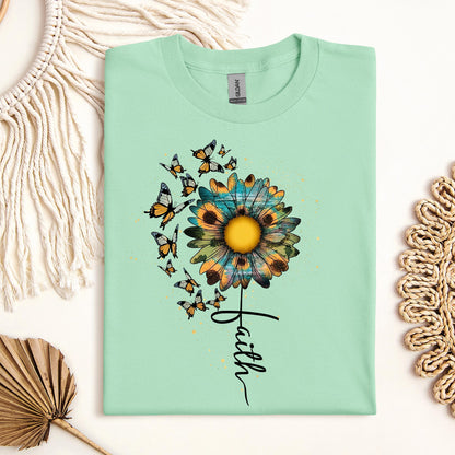 Faith Sunflower Butterfly 05