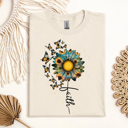 Faith Sunflower Butterfly 05