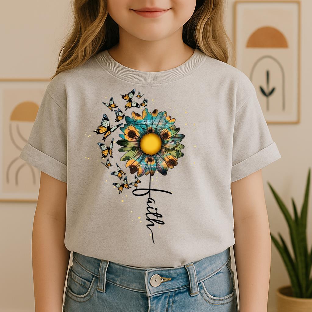 Faith Sunflower Butterfly 05