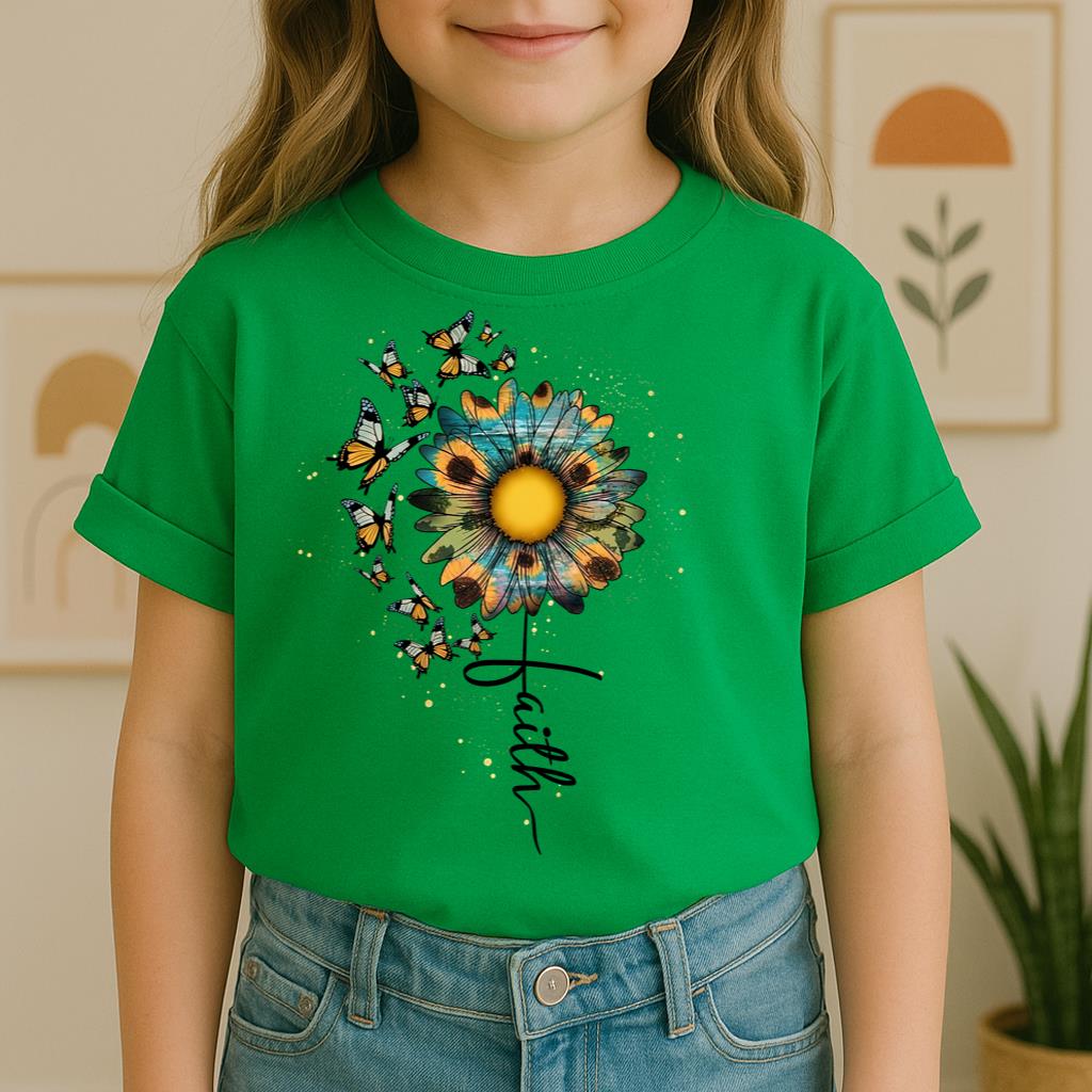 Faith Sunflower Butterfly 05