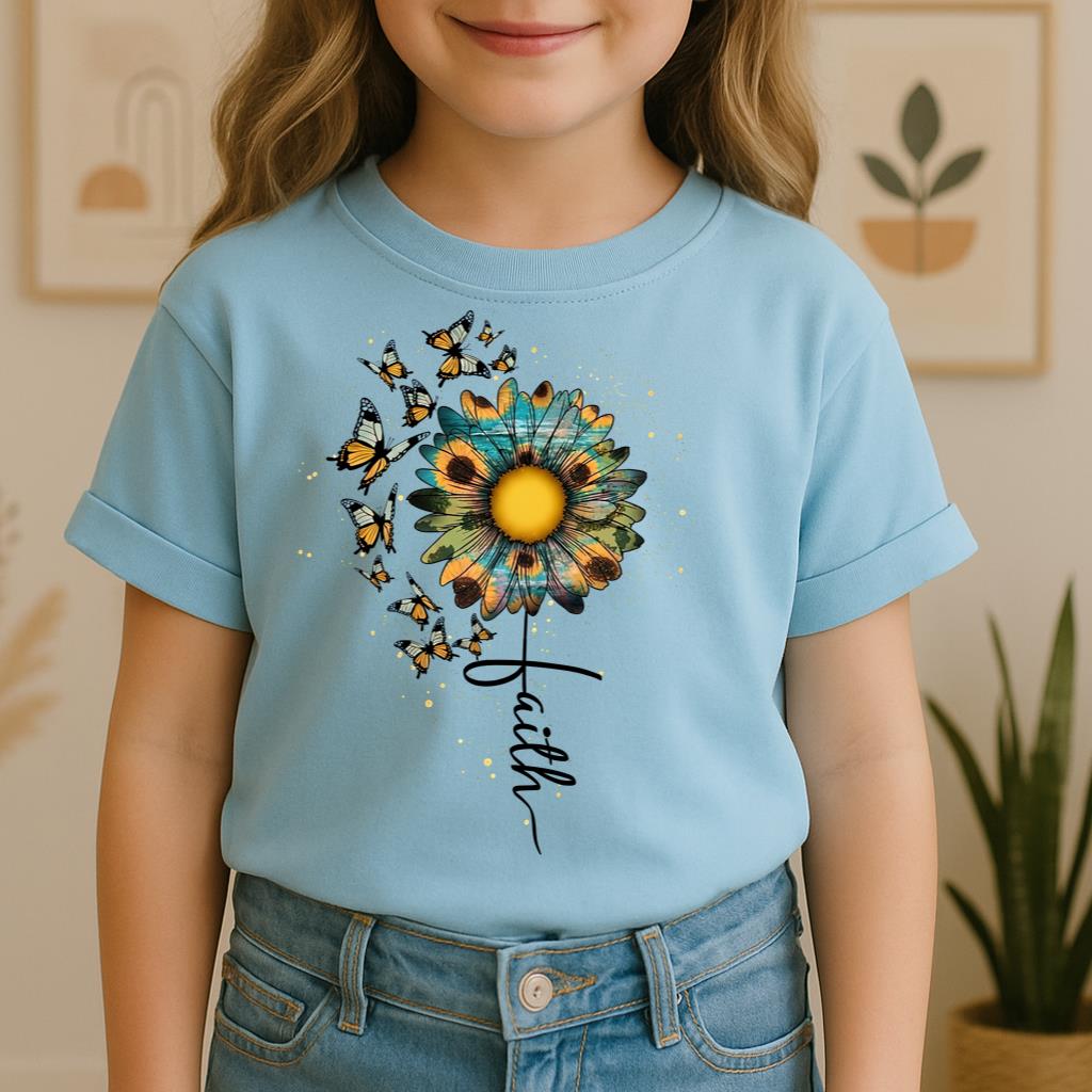 Faith Sunflower Butterfly 05