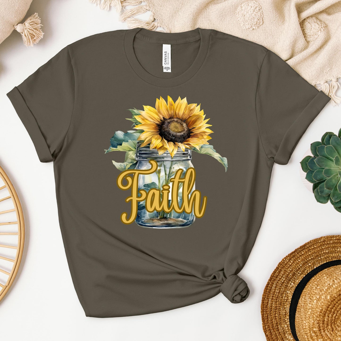 Faith Sunflower Butterfly 06