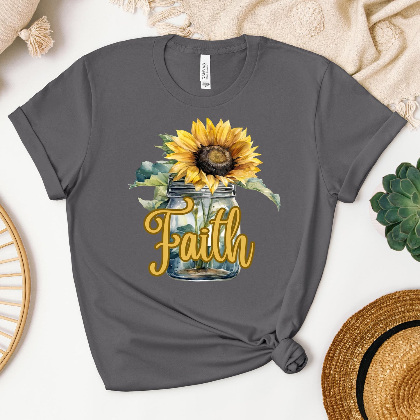 Faith Sunflower Butterfly 06