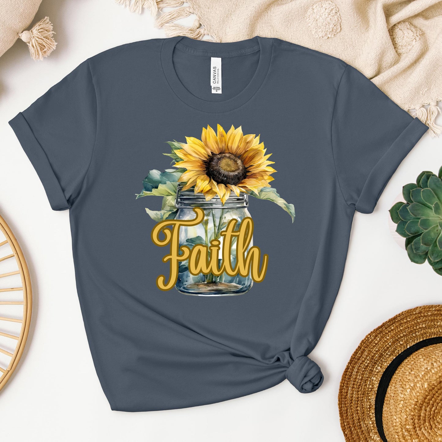 Faith Sunflower Butterfly 06