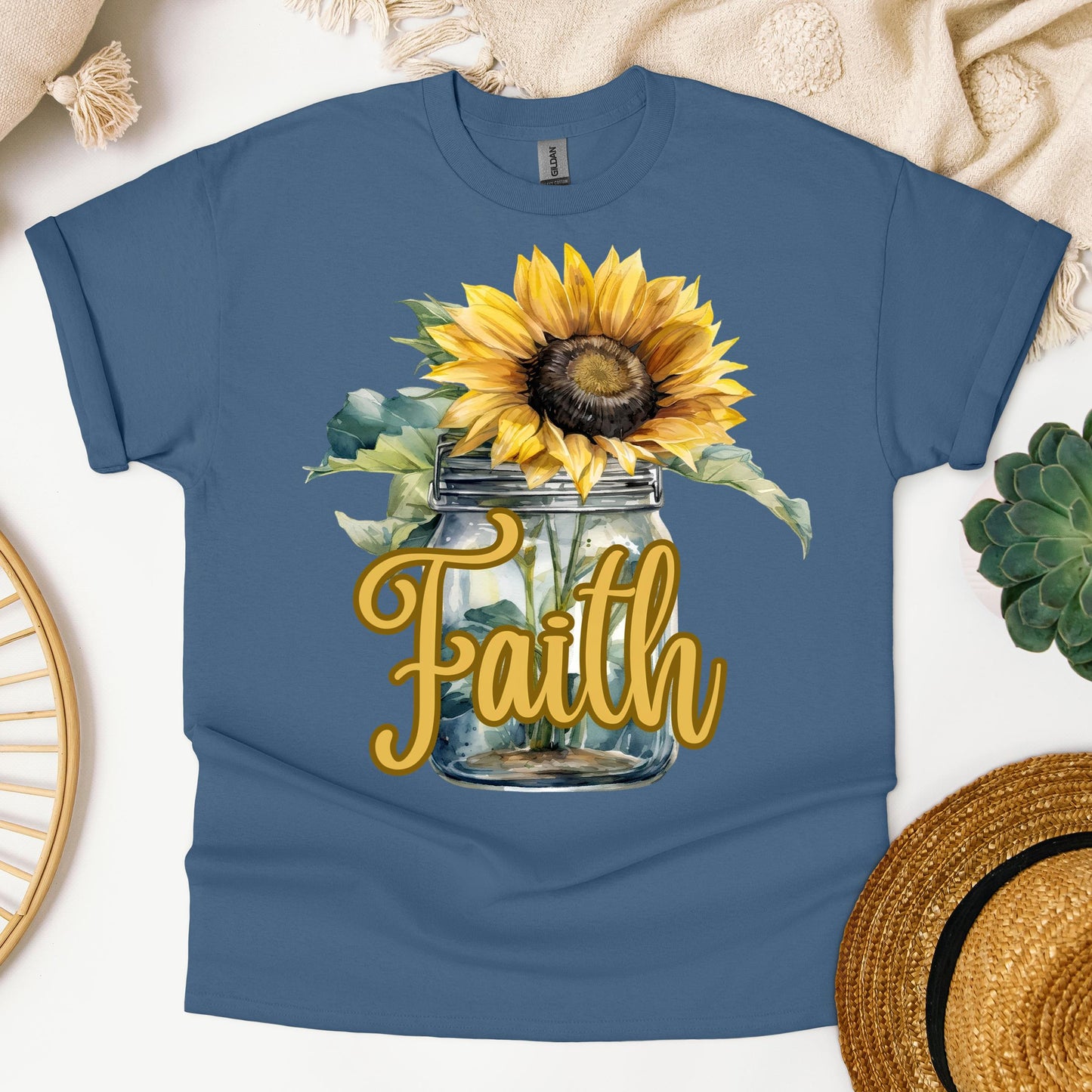 Faith Sunflower Butterfly 06