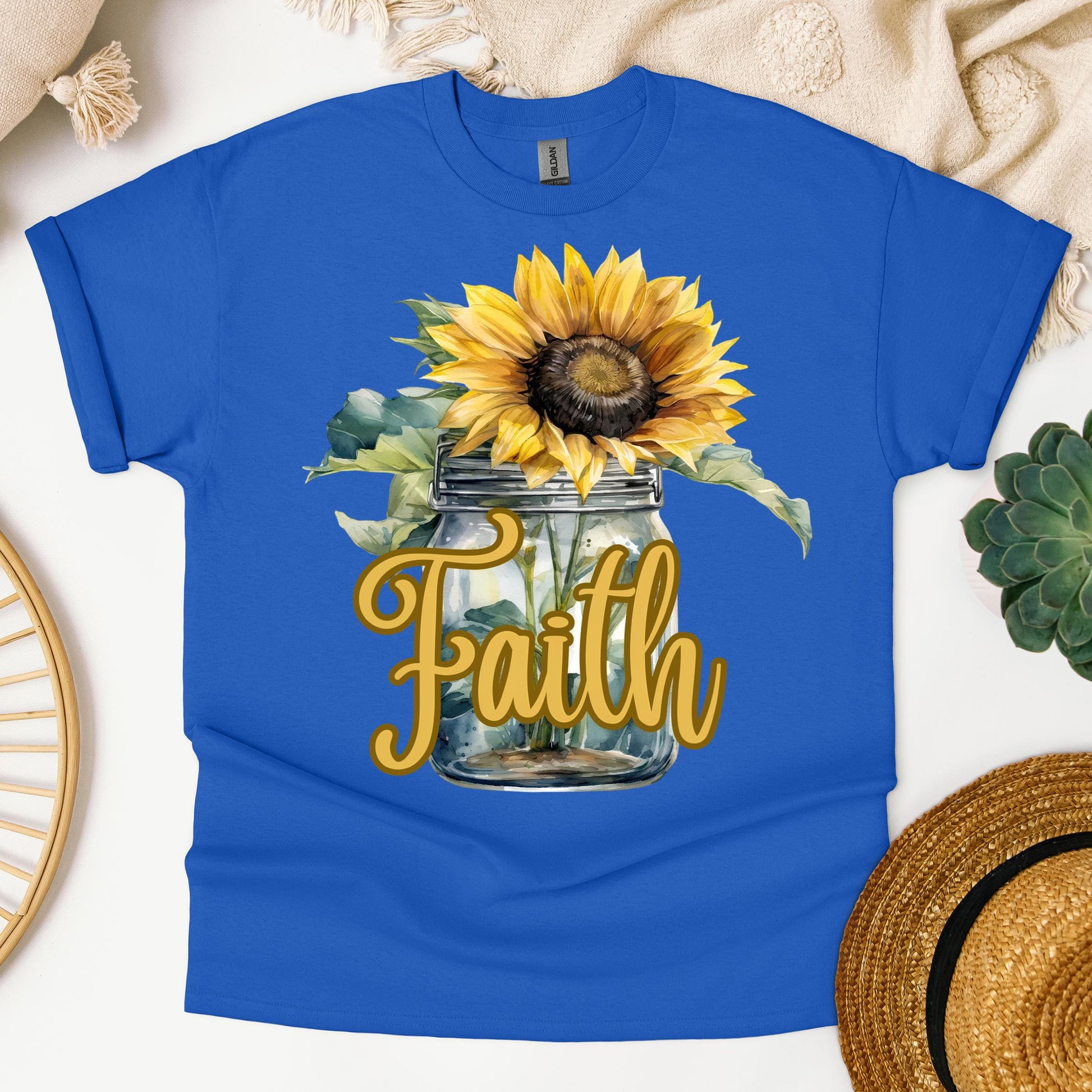 Faith Sunflower Butterfly 06