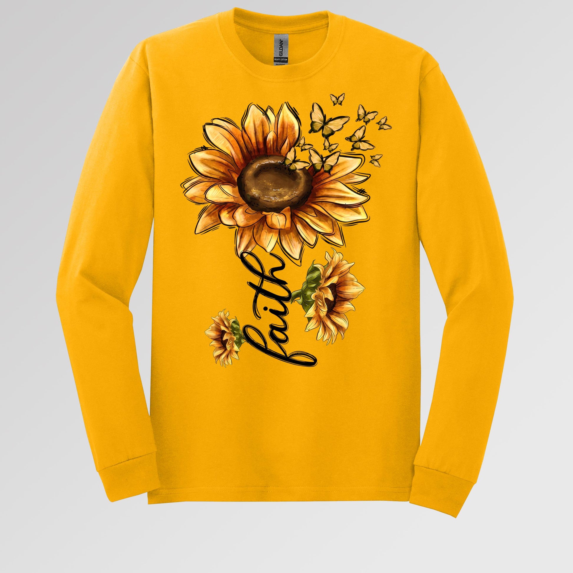 Faith Sunflower Butterfly 07