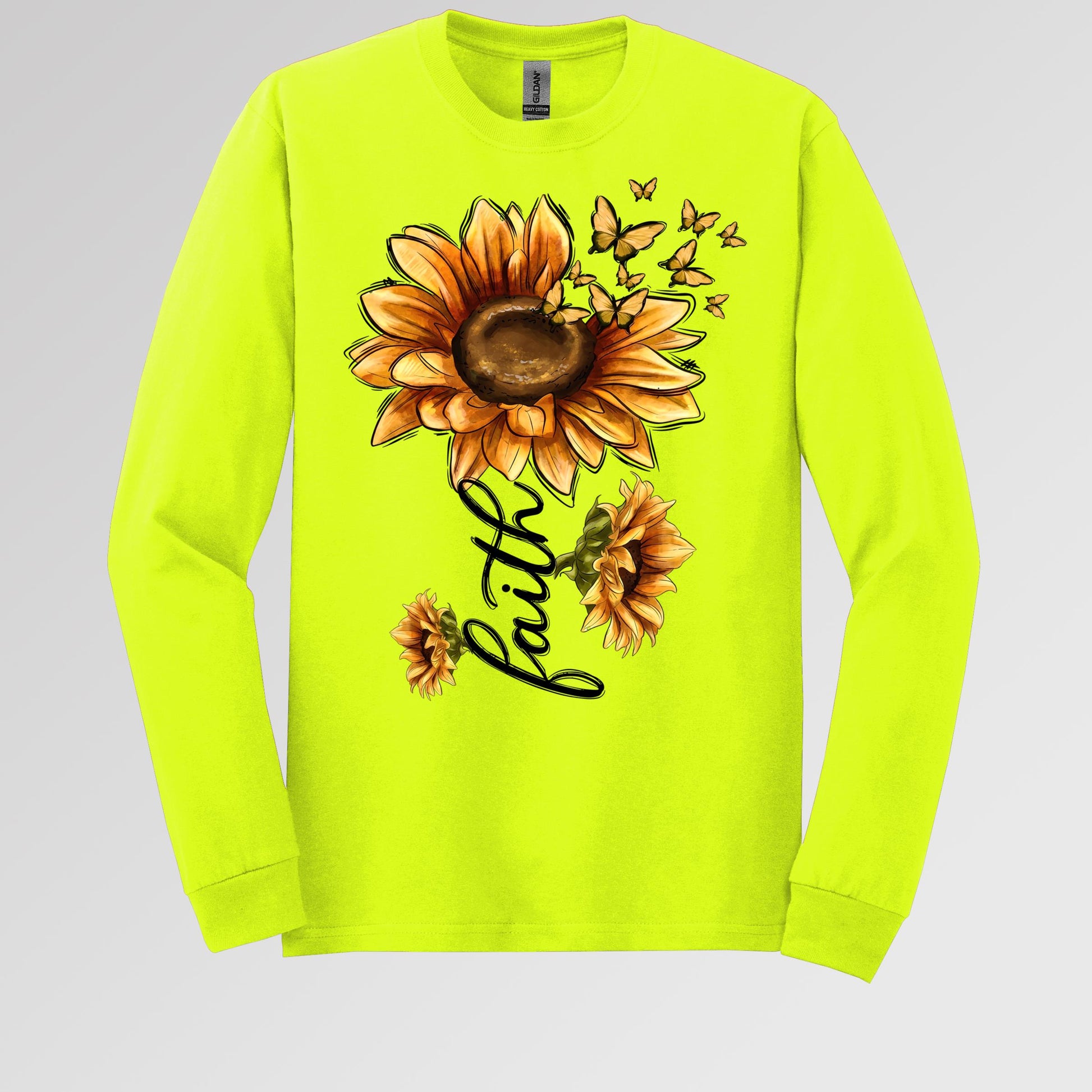 Faith Sunflower Butterfly 07