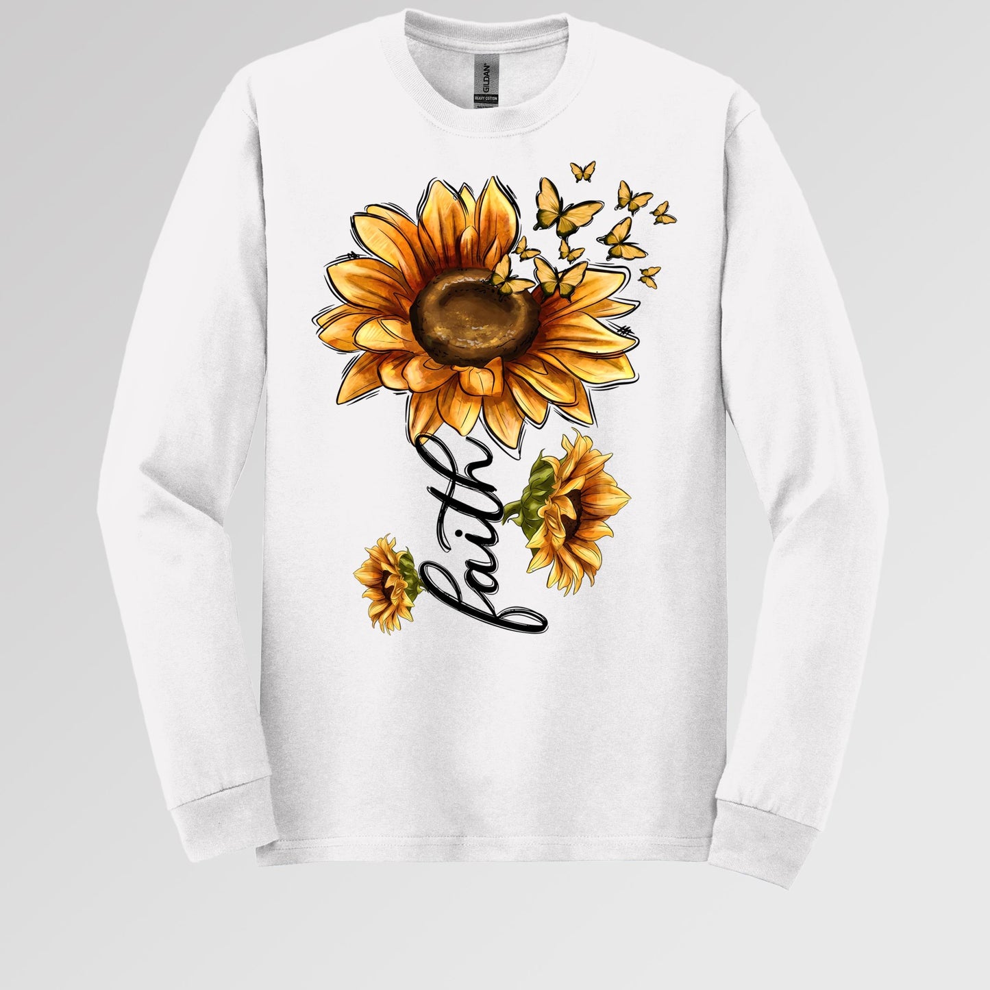 Faith Sunflower Butterfly 07