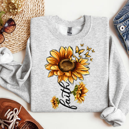 Faith Sunflower Butterfly 07