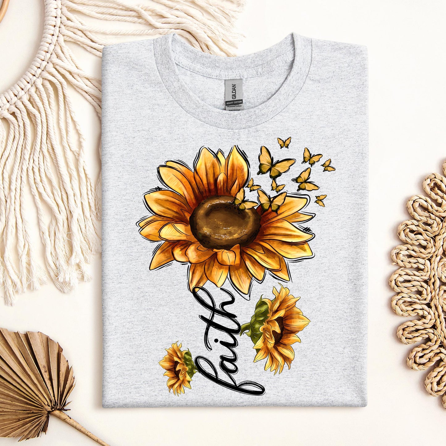Faith Sunflower Butterfly 07
