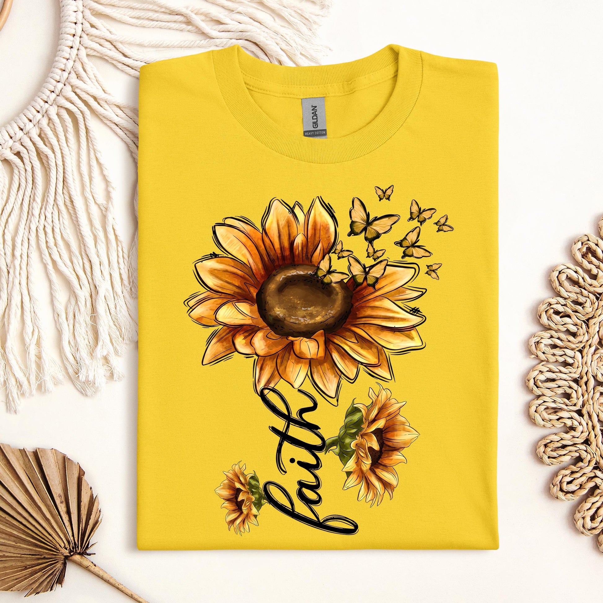 Faith Sunflower Butterfly 07