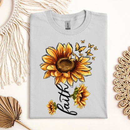 Faith Sunflower Butterfly 07
