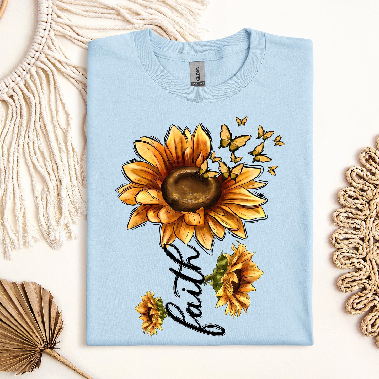 Faith Sunflower Butterfly 07