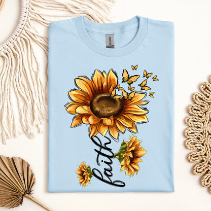 Faith Sunflower Butterfly 07