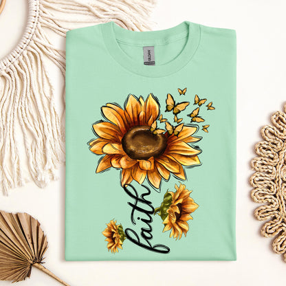 Faith Sunflower Butterfly 07
