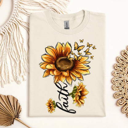 Faith Sunflower Butterfly 07