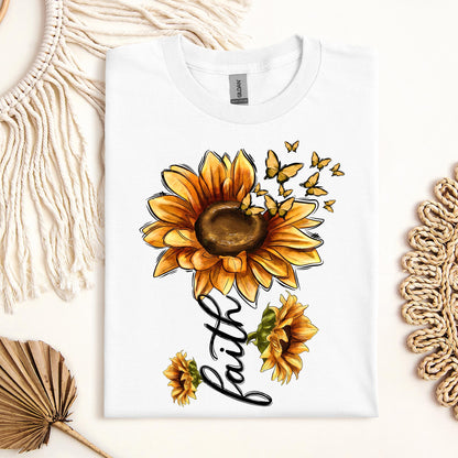 Faith Sunflower Butterfly 07