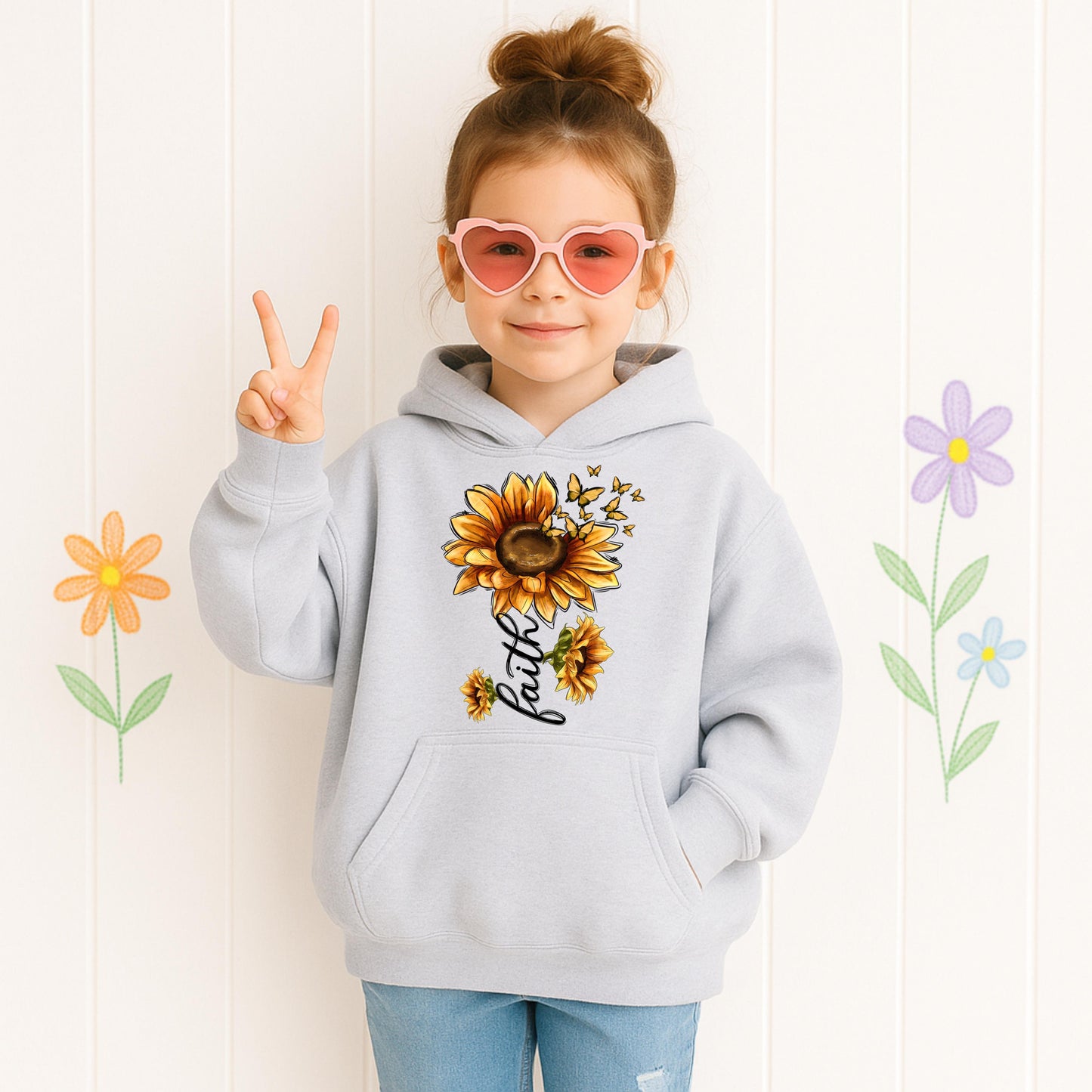 Faith Sunflower Butterfly 07