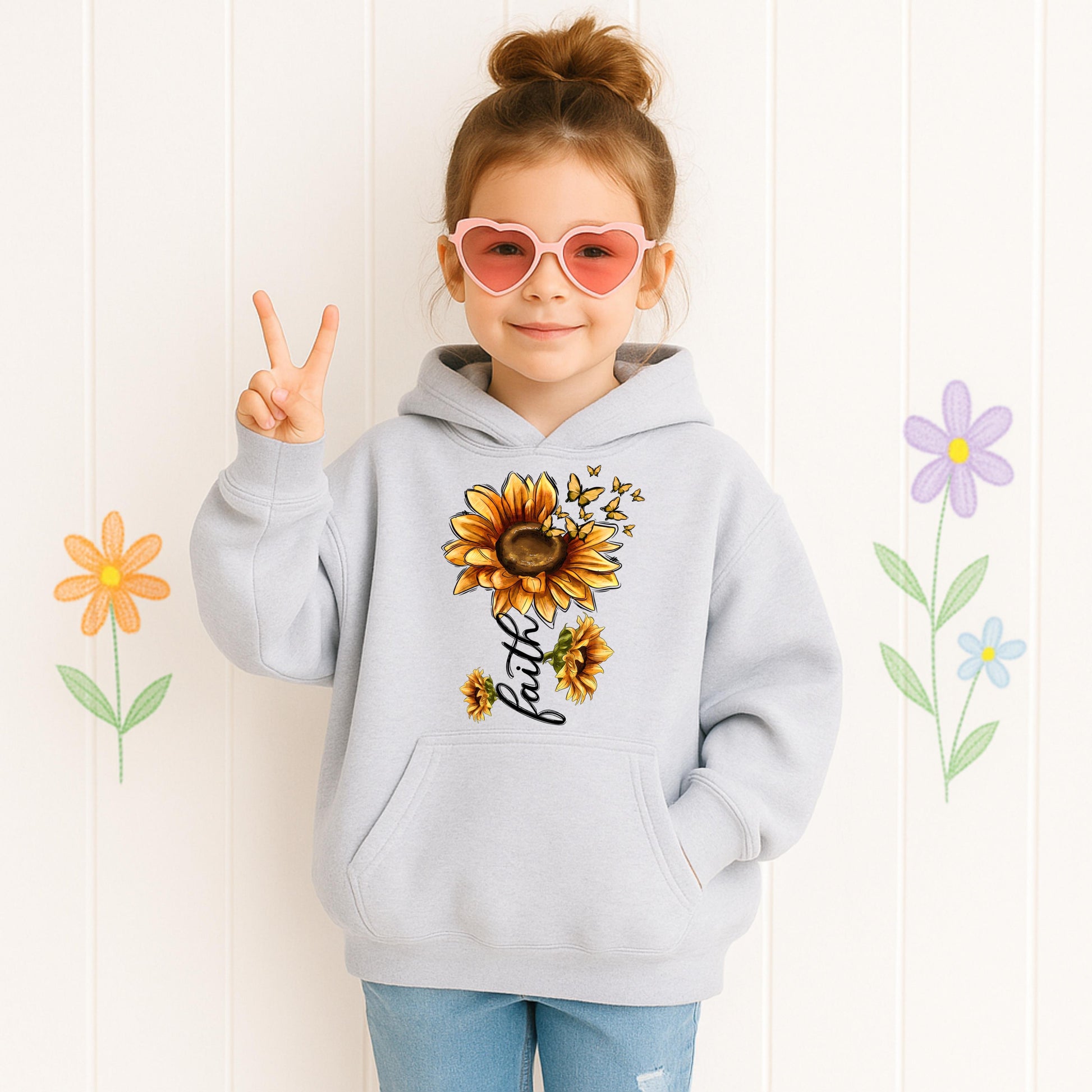 Faith Sunflower Butterfly 07